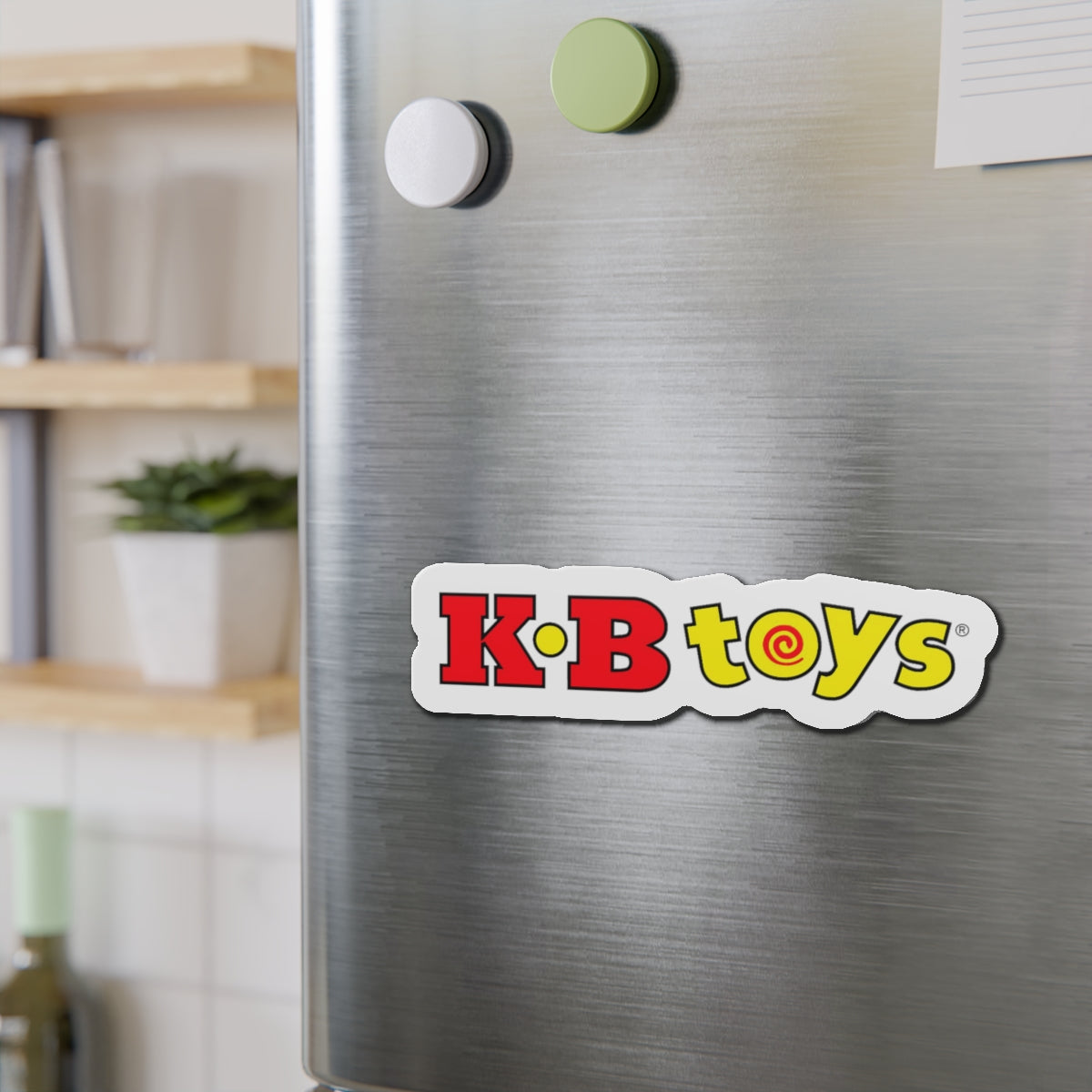 Die-Cut Magnets - Iconic KB Toys® Horizontal Design - Nostalgic Gift Idea