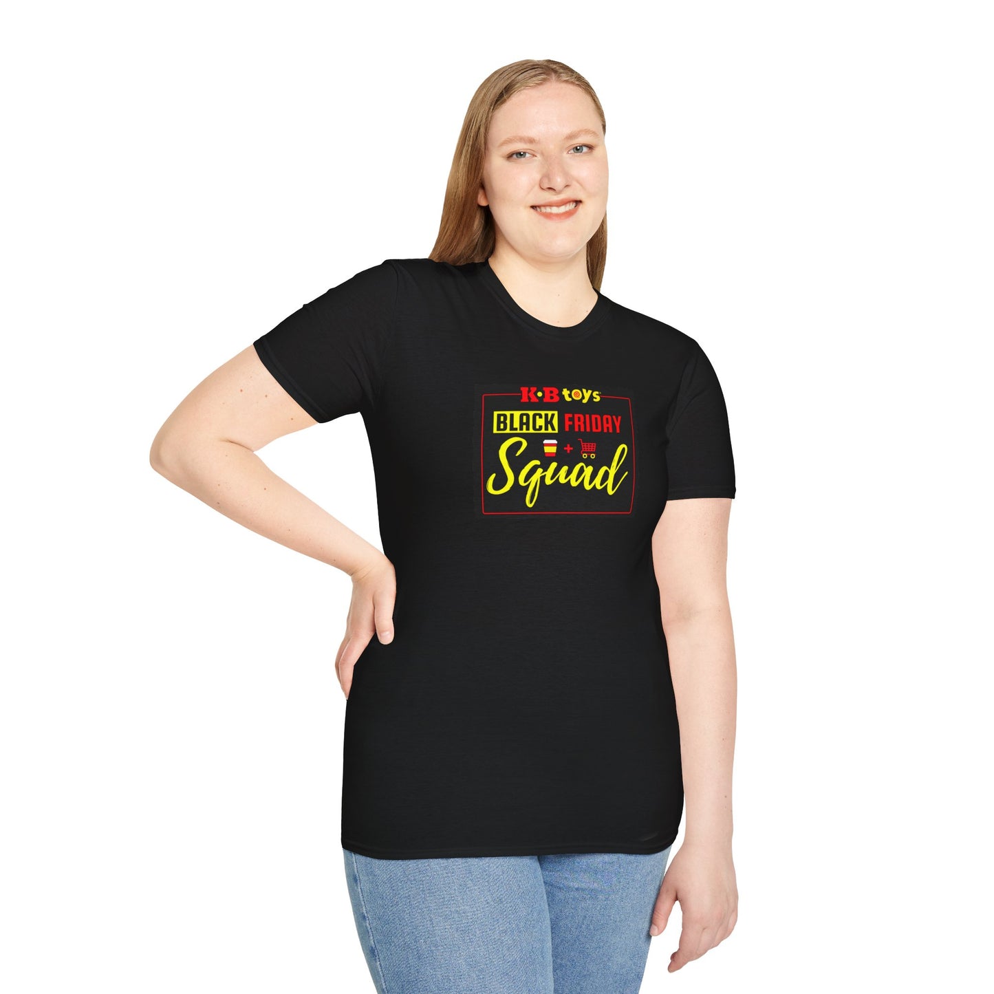 Black Friday Squad KB Toys® Logo Unisex T-Shirt