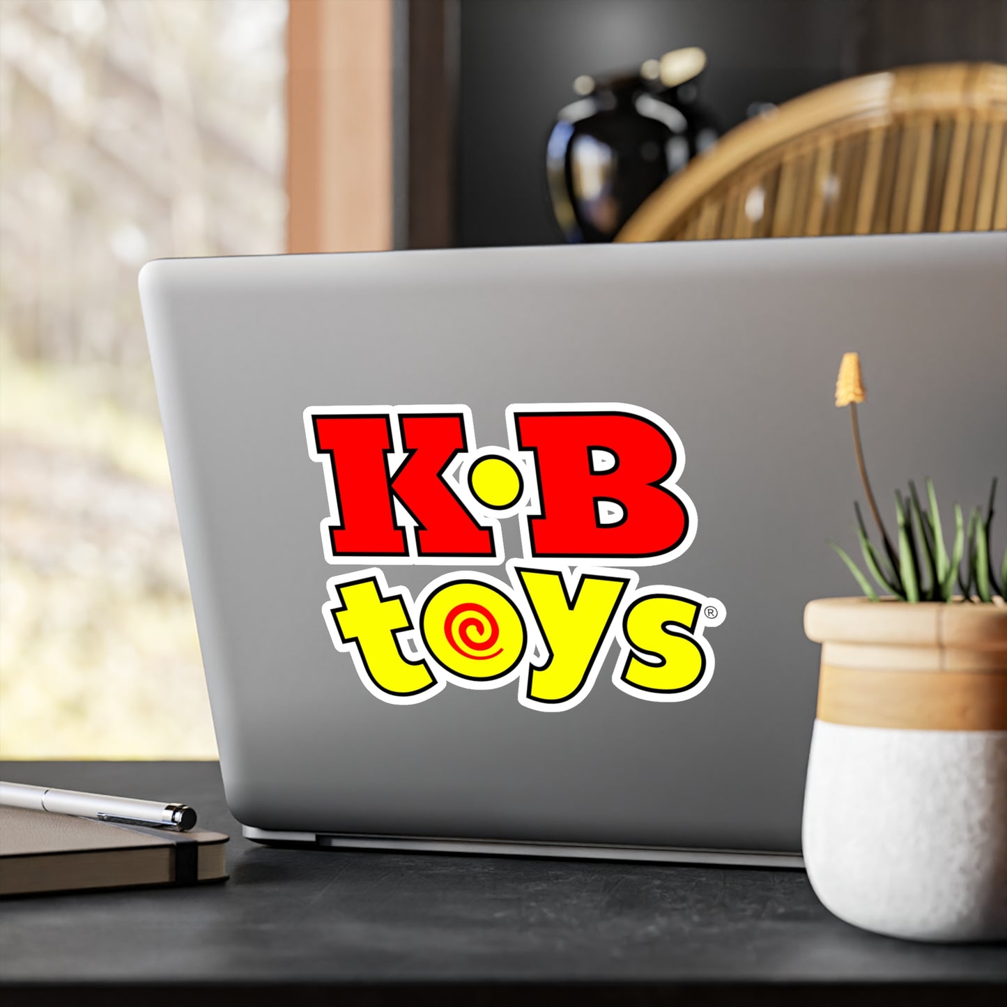 Kiss-Cut Vinyl Decals - KB Toys® Logo - Great for Bottles, Mugs, Laptops