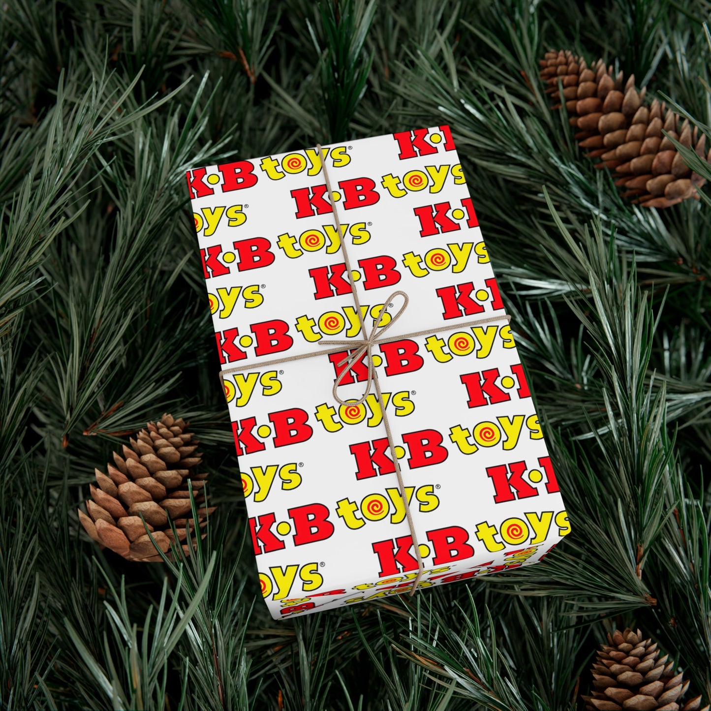 Gift Wrap Papers - KB Toys® Holiday Nostalgia Design