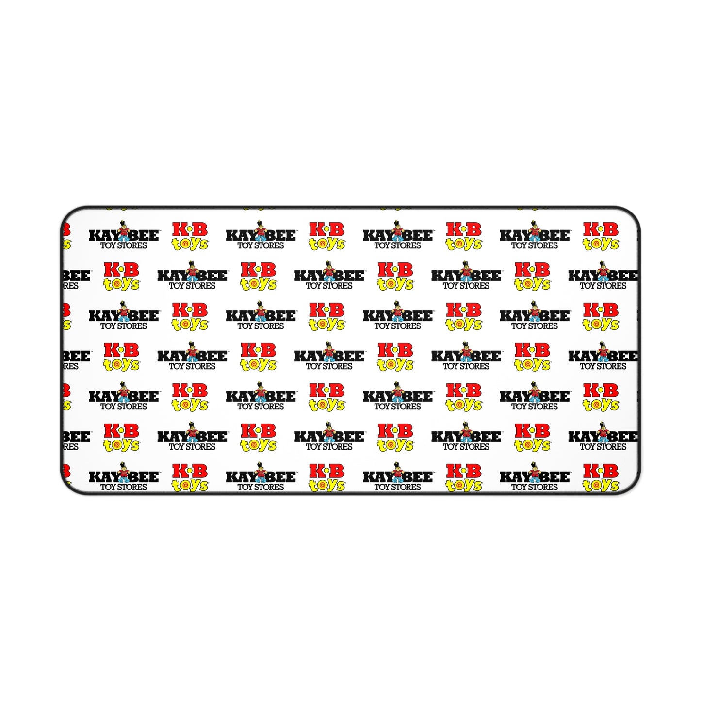 Desk Mat - KB Toys® Vintage and Contemporary Logos Workspace Mat