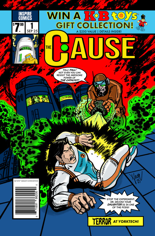 The CAUSE #1 – KB Toys® Variant Cover Edition Comic Book