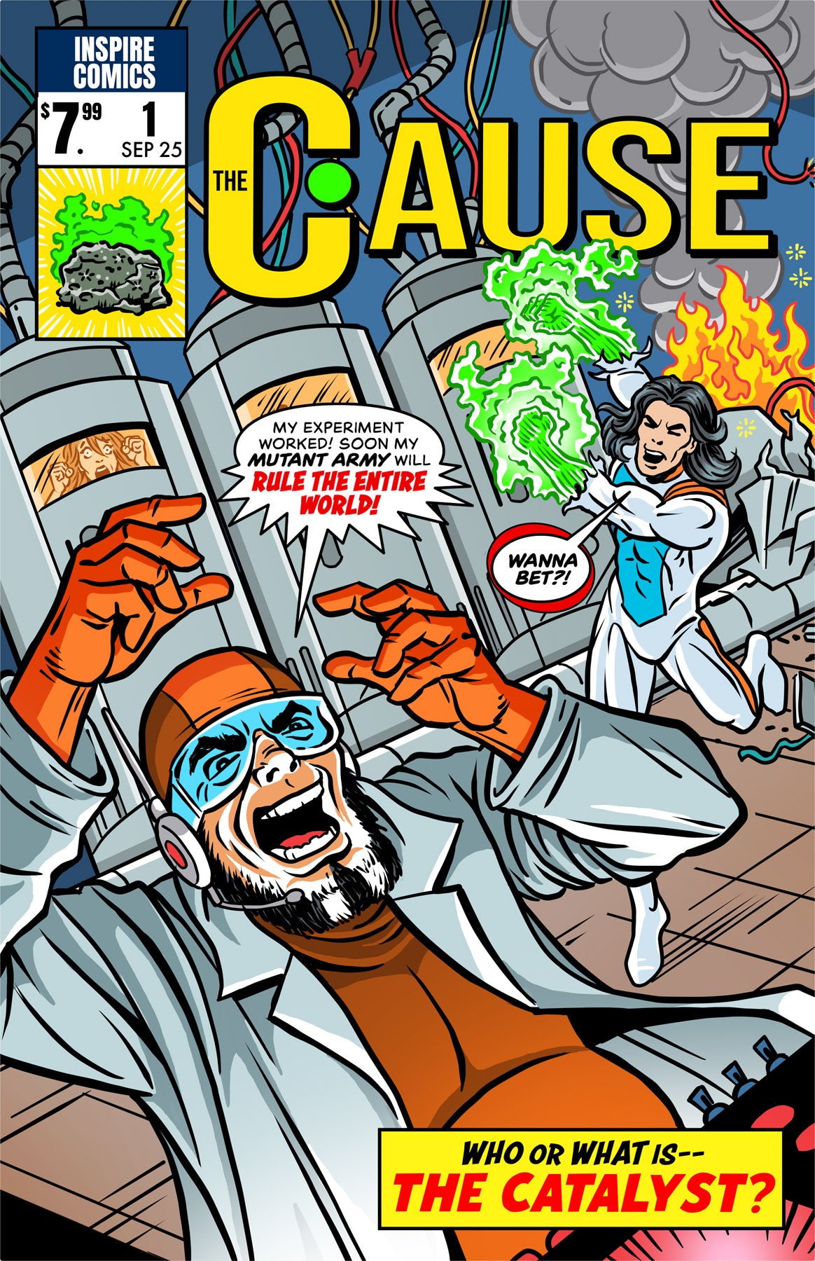 The CAUSE #1 – Kerry Callen Variant Cover Edition Comic Book