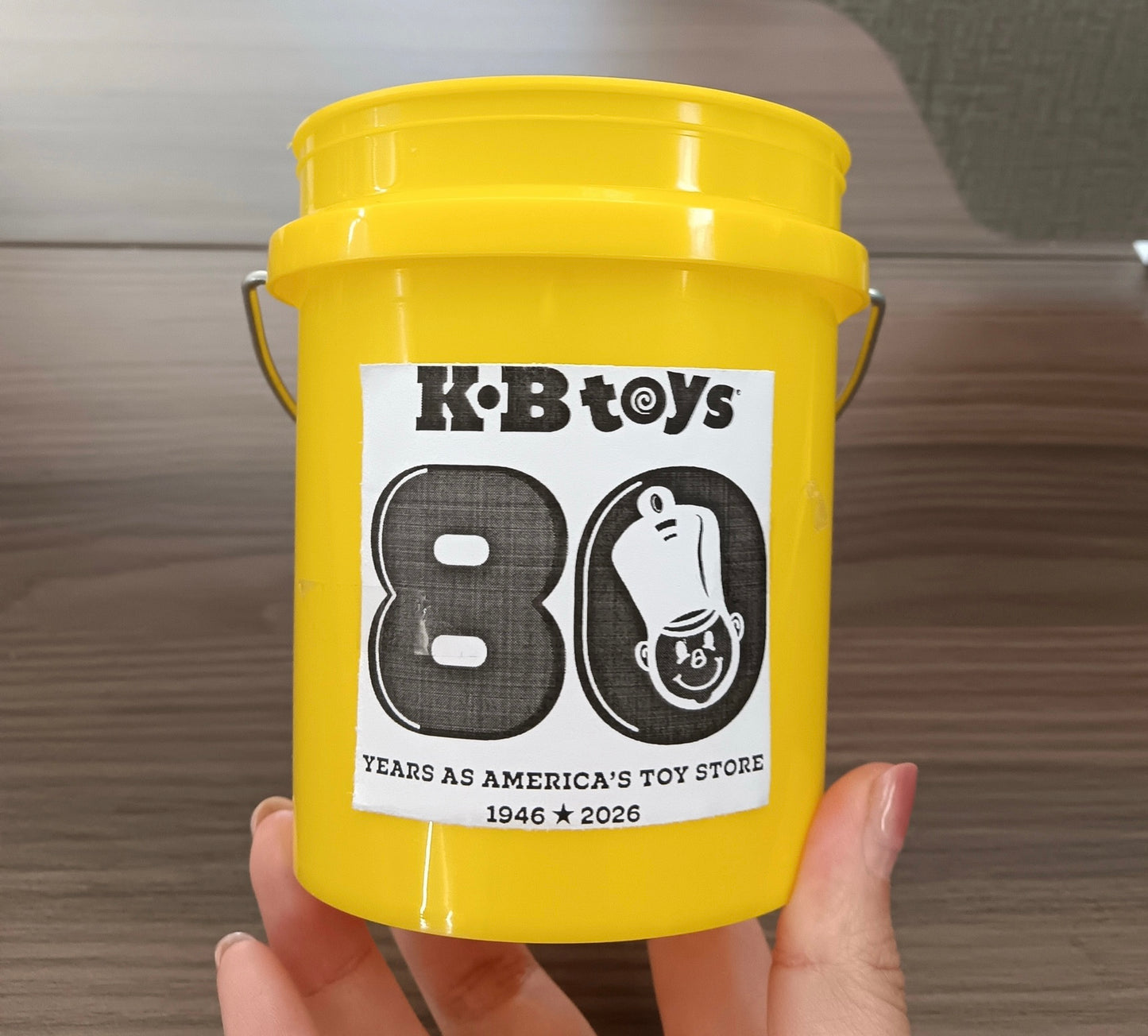 SUBSTACK FREE SUBSCRIBERS PRESALE | KB Toys® Gold 1.0 Anniversary Collector Bucket – Official 2026 80th Anniversary Release